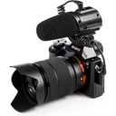 Saramonic SR-PMIC3 3-Capsule Recording Microphone with Integrated Shockmount for DSLR Cameras/Camcorders