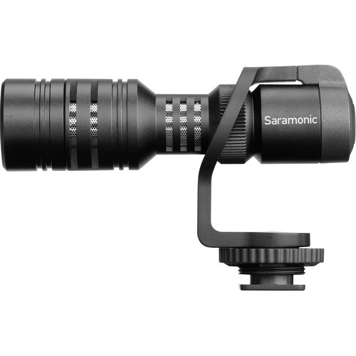 Saramonic Vmic Mini Ultra-Compact Camera-Mount Shotgun Microphone for DSLR Cameras and Smartphones