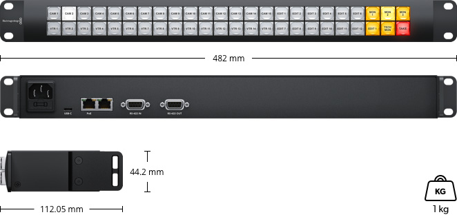 Blackmagic Videohub Smart Control Proctrl