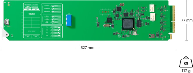 Blackmagic OpenGear Converter UpDownCross