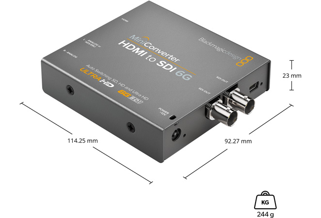 Blackmagic Mini Converter HDMI to SDI 6G