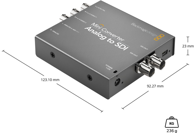 Blackmagic Mini Converter Analog to SDI