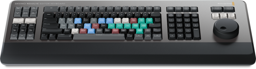 Blackmagic DaVinci Resolve Editor Keyboard