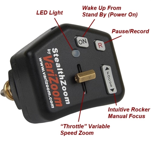 VariZoom VZSTEALTH Lanc Lens Zoom Control