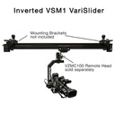 VariZoom VariSlider VSM1-C camera slider with 2 c-stand / low boy mounts