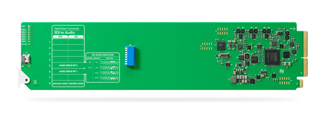 Blackmagic OpenGear Converter SDI to Audio