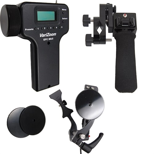 VariZoom VZ-EFZ-PGC zoom and electronic focus control for Canon lens
