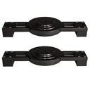 VariZoom VS-TM2 pair of tripod mounts for VariSlider VSM series camera sliders