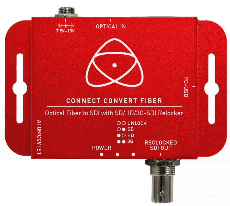 Atomos ATOMCCV-FS1 Fiber to SDI Converter