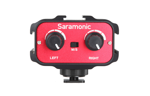 Saramonic SR-AX100 Passive 2-Channel Audio Adapter for DSLR Cameras