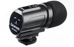 Saramonic SR-PMIC2 Mini Stereo Condenser Microphone with Integrated Shockmount